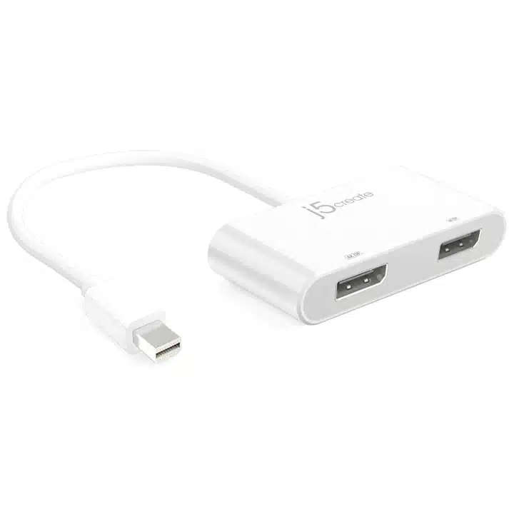 j5create JDA146 Mini Display Port to Dual Display Port Adapter