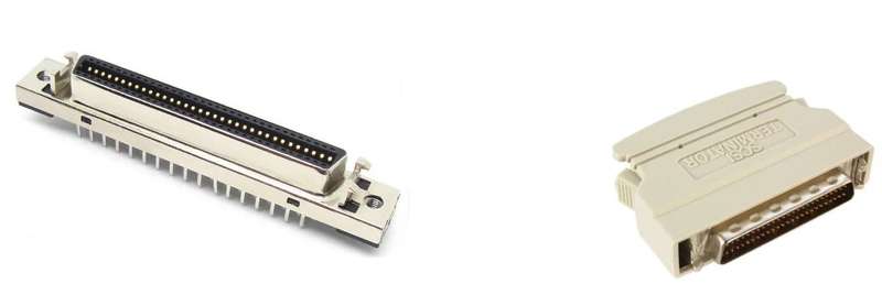 Scsi 68pin 3/7 device+Terminator