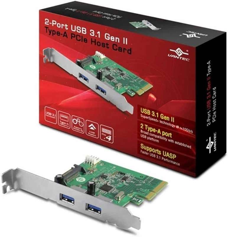 Vantec PC370A 2xU3.1 PCi-E