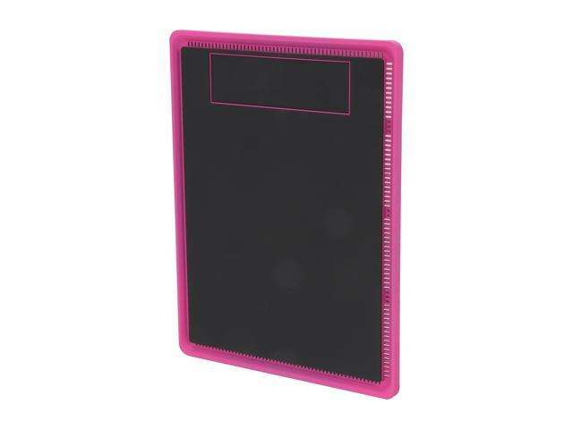 BitFenix Prodigy Acc. Front Bezel - Black+Pink Highlight - Solid with Softouch Treatment