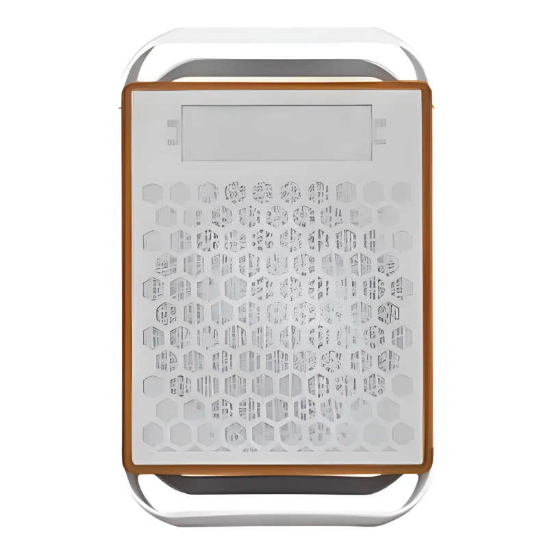 BitFenix Prodigy Acc. Front Bezel - White+Orange Highlight - Meshed