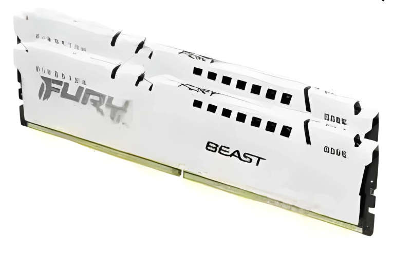 Kingston F556C36BWEK2-32 Fury Beast 32GB (2x16GB) DDR5-5600 CL36 Kit - White