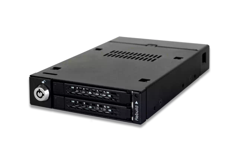Icy Dock ToughArmor RAID MB902SPR-B 2 x 2.5" SATA HDD/SSD Removable RAID