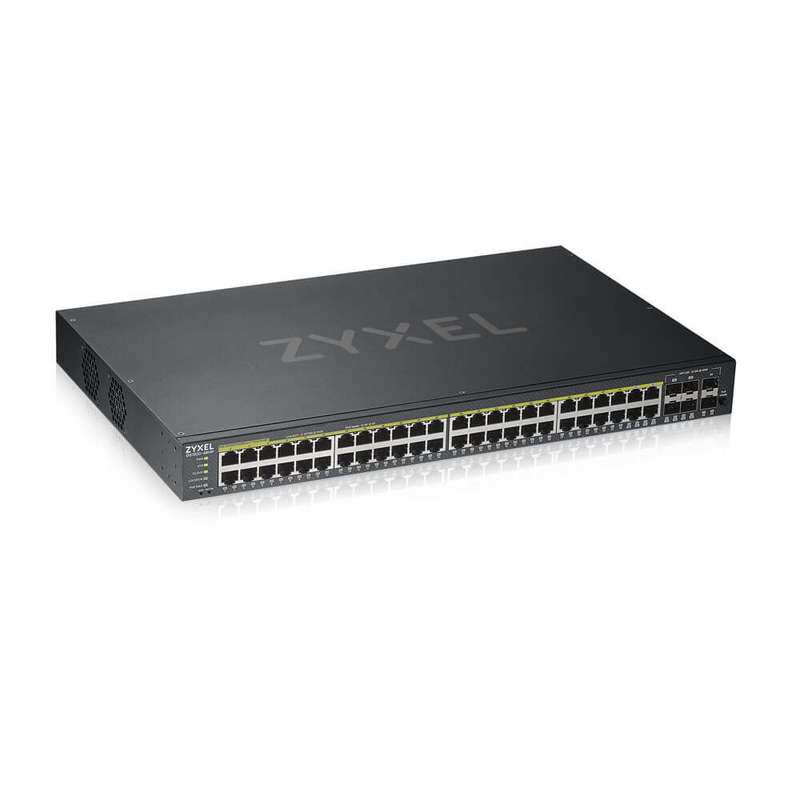 Zyxel GS1920-48HPv2 Web Managed 48 Port PoE Switch