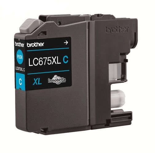 Brother LC675XLC High Yield Cyan Ink Cartridge