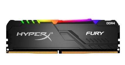 HyperX Fury Memory RGB - 16GB Module - DDR4 3200MT/s XMP CL16 DIMM