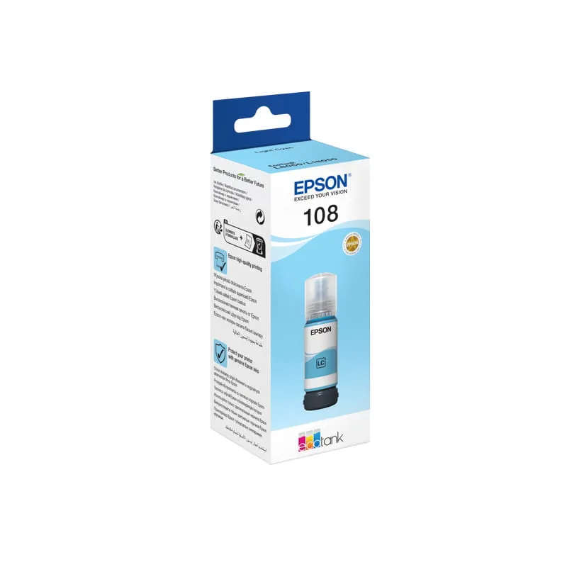Epson T09C54A Ink Bottle Light Cyan 70ml for L8050 / L18050