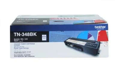 Brother TN-348BK Black Toner Cartridge 6,000 Pages Original Single-pack