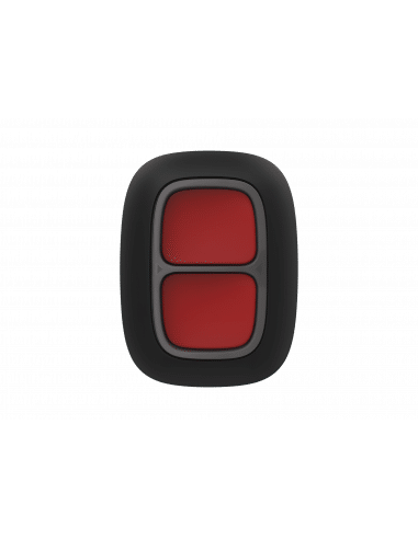 Ajax - DoubleButton Jeweller - Double Black Wireless Smart Button for Panic and Control Modes