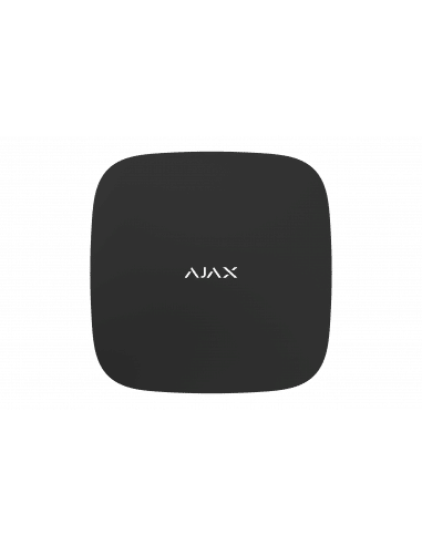 Ajax - Hub 2 Black Plus with Advanced Control Panel, Alarm Photo Verification, 2 Sim, ETH, and Wi-Fi