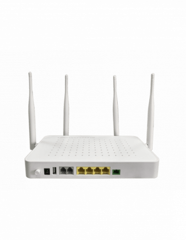 BDCOM XPON Subscriber (ONU), WiFi, 4 x Gbps ports, 2 x POTS