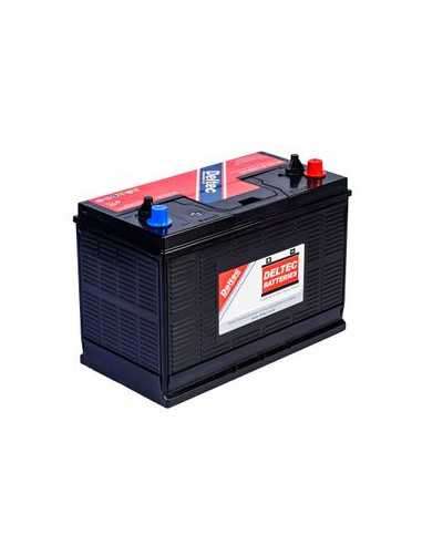 Deltec 12V 110Ah Sealed Lead Acid Battery,  Dual Terminal.