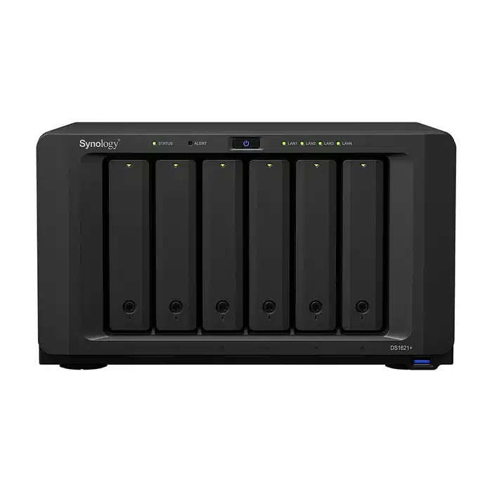 Synology DiskStation DS1621+ NAS/storage server Desktop Ethernet LAN Black