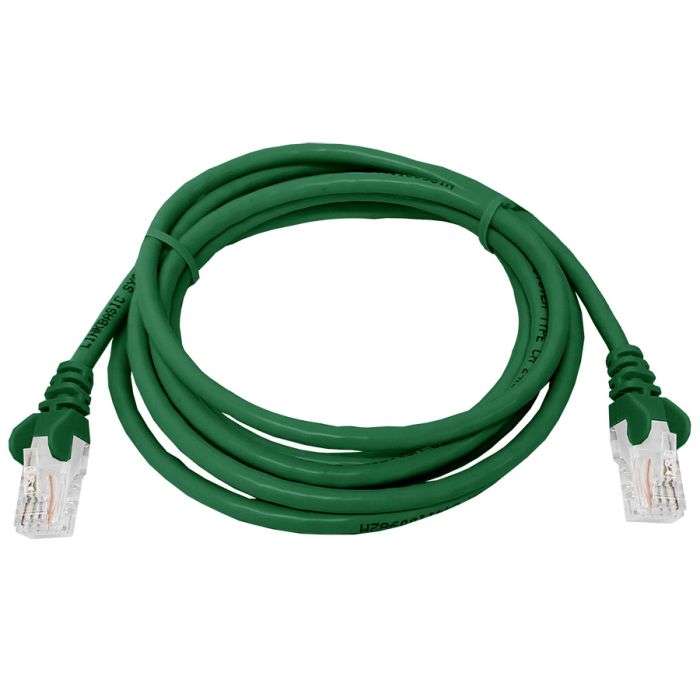 Linkbasic 2 Meter UTP Cat5e Flylead Green