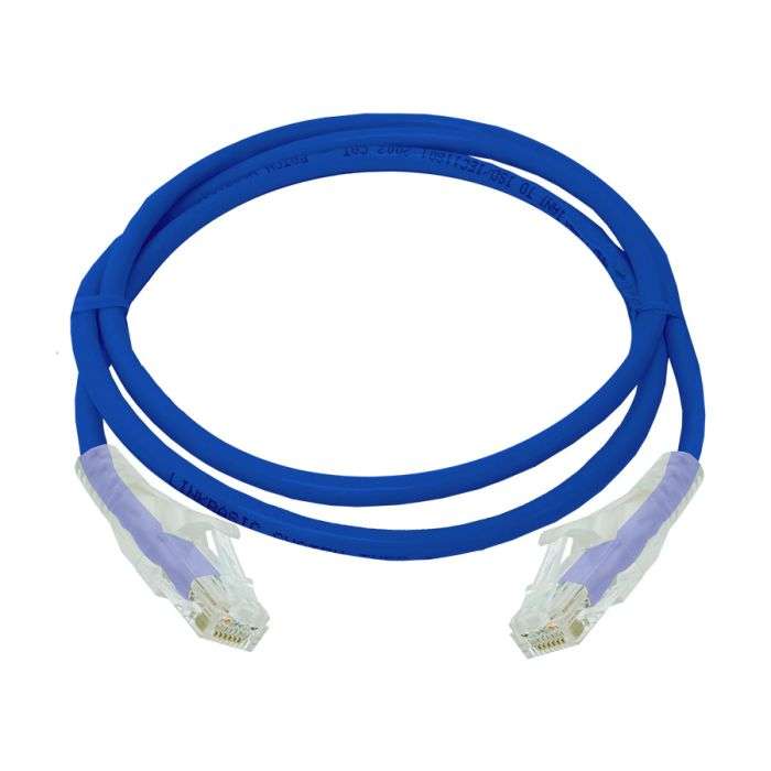 Linkbasic 1 Meter UTP Cat6 Flylead Blue