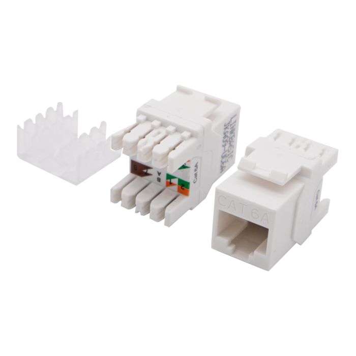 Linkbasic Cat6a UTP Keystone Jack
