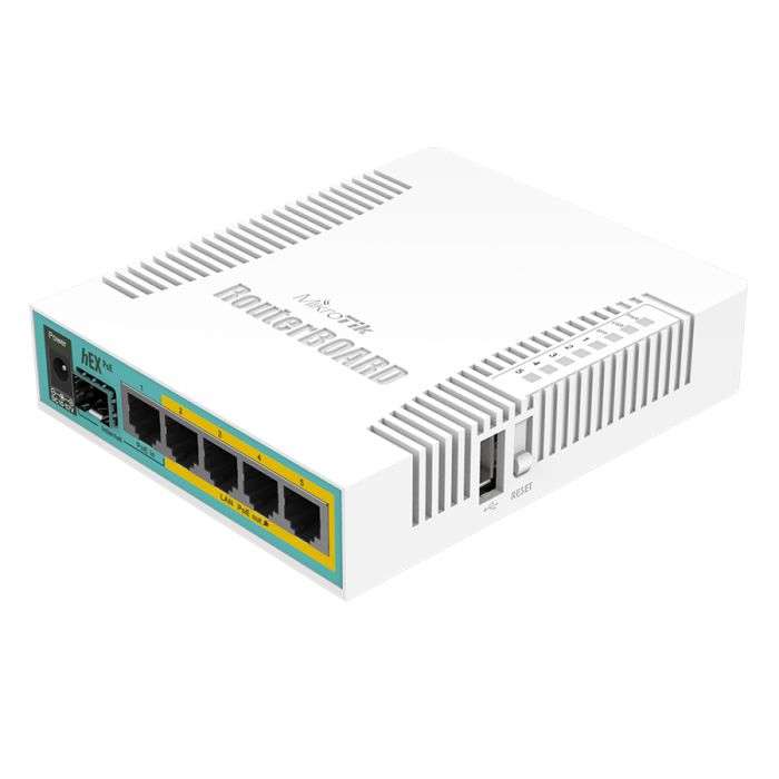 MikroTik hEX PoE desktop router
