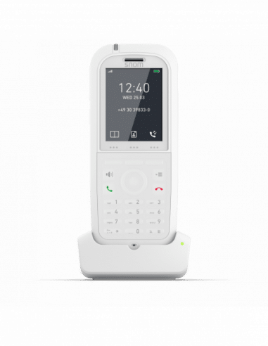 Snom M90 Anti-Bacterial DECT SIP Phone w/ Charging Base
