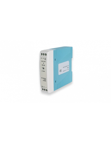 Teltonika Din Rail Supply, 20W, Input Voltage 100-24 VoltsAC, Output Voltage 12 VoltsDC, 35 mm DIN-R