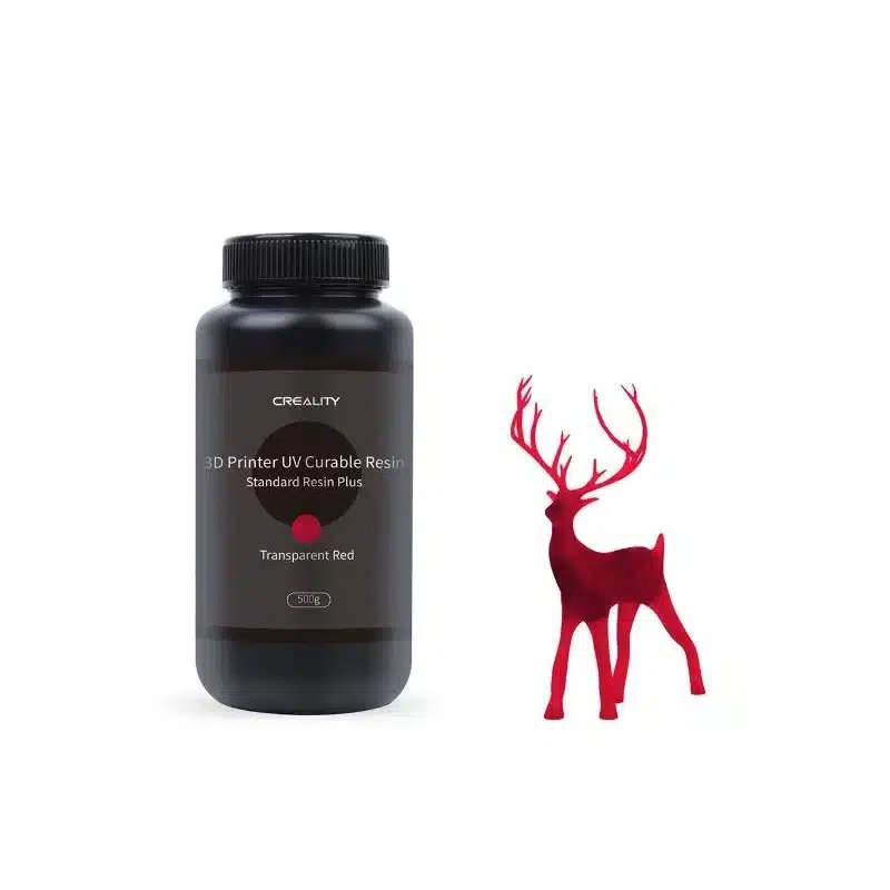 Creality LCD Resin 500g Transparent Red