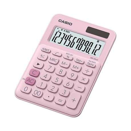 Casio MS-20UC - Desktop calculator 12 Digit - Pink