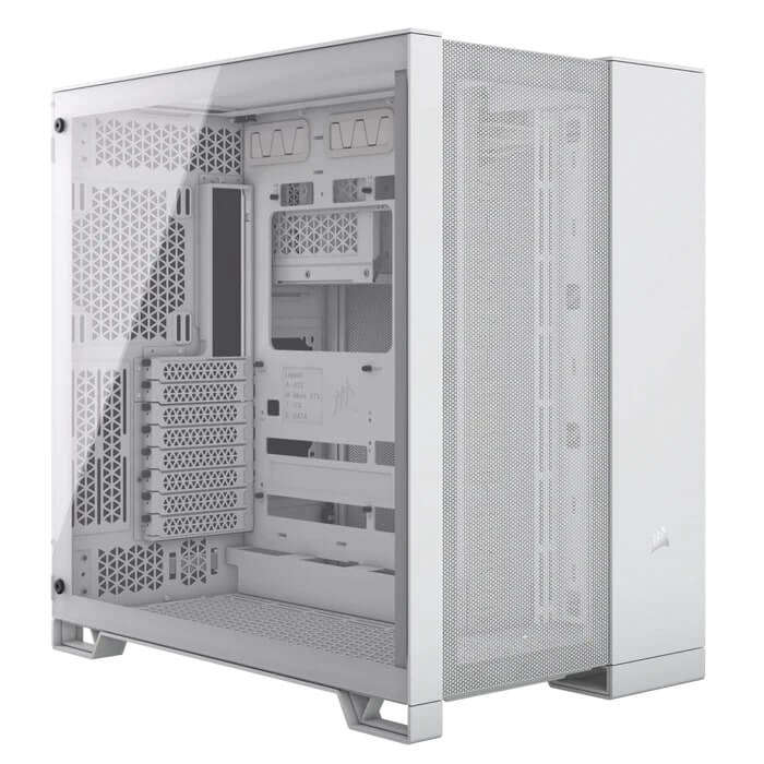 Corsair 6500D Airflow Tempered Glass Super Mid-Tower; White