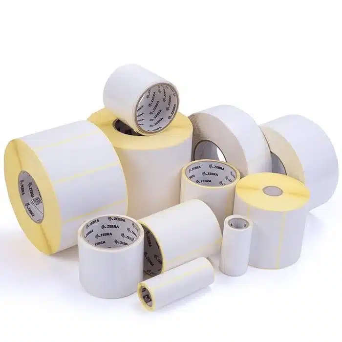Zebra Label; Paper; 102x203mm; Thermal Transfer; Z-Perform 1000T; Uncoated; Permanent Adhesive; 7...