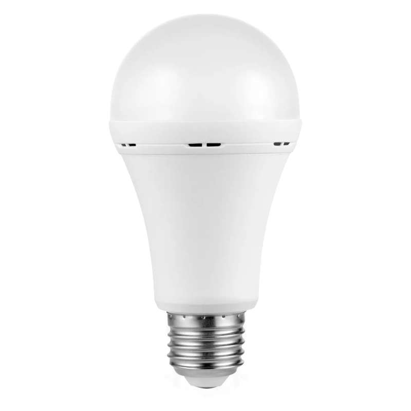 Switched 9W A60 Rechargeable E27  Bulb Cool White