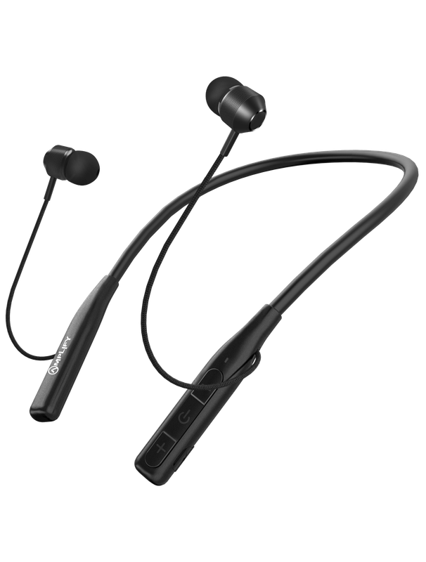Amplify Cappella Series Bluetooth Earphones with Neckband Black
