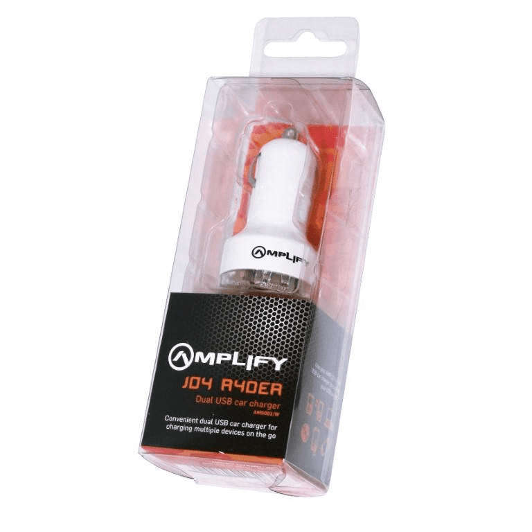 Amplify Joy Ryder Series Dual USB Car Charger
