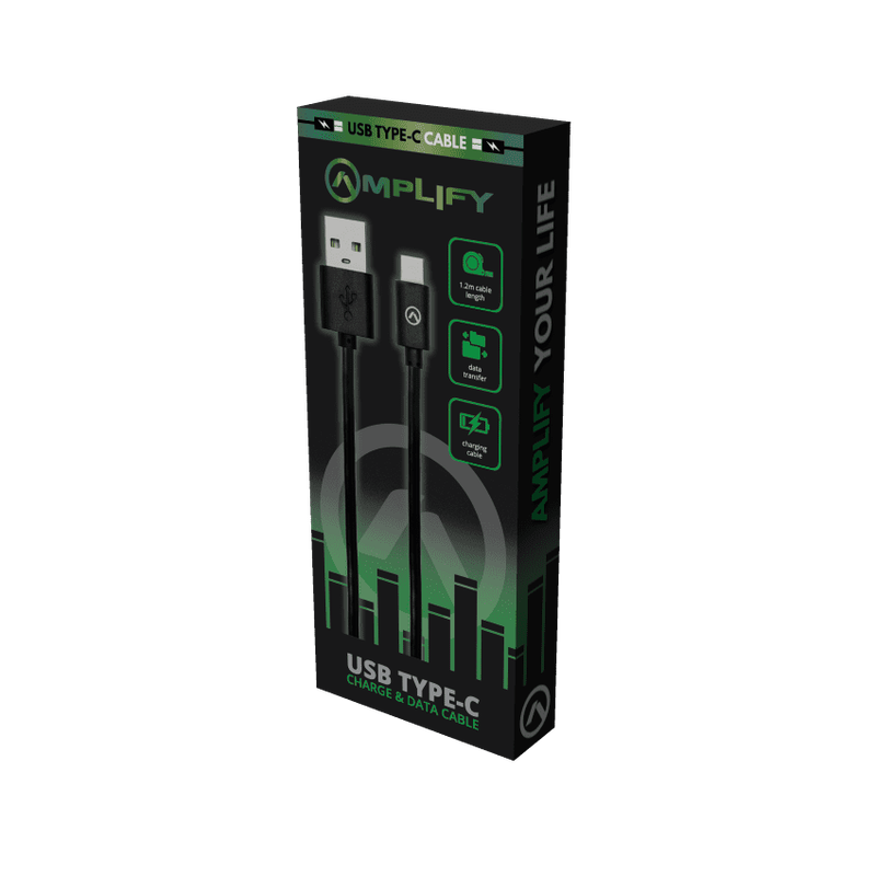 Amplify Lightning Charge Cable White 1.2m