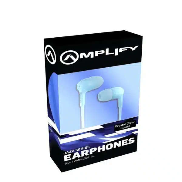 Amplify Jazz Series Earphones Blue