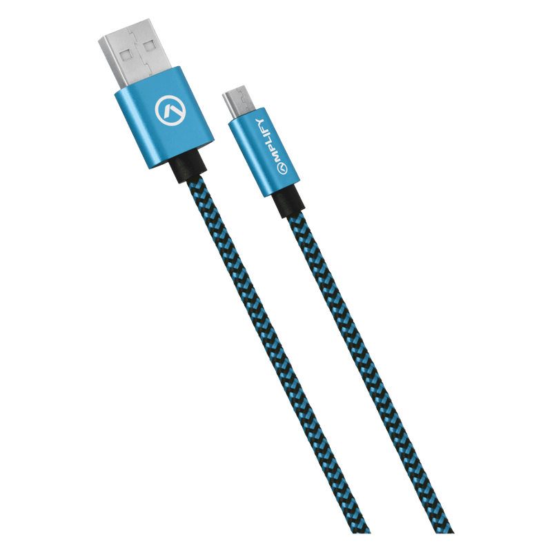 Amplify Micro USB Cable - Pro Linked Series - 2m - Black/Blue
