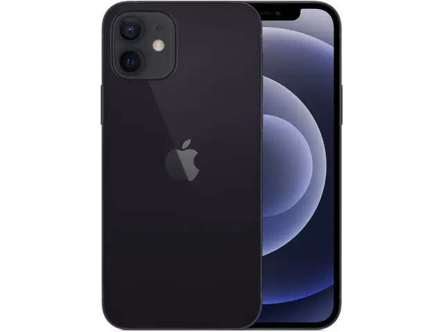 Apple iPhone 12 6.1" A14 Bionic CPU 64GB storage 5G Black Smartphone