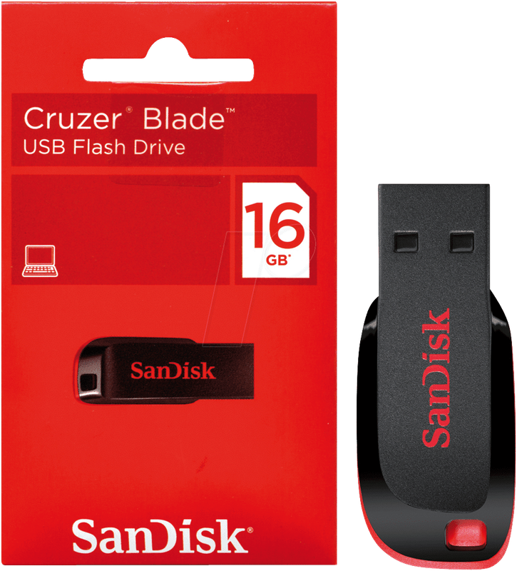 Sandisk Cruzer Blade USB2.0 Flash Drive