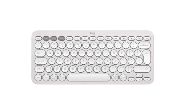 Logitech Pebble Keys 2 K380s - Tonal White