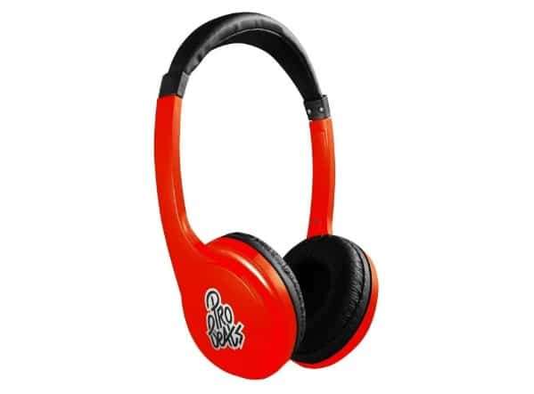 Pro Bass Elevate series Auxiliary Headphone- Red