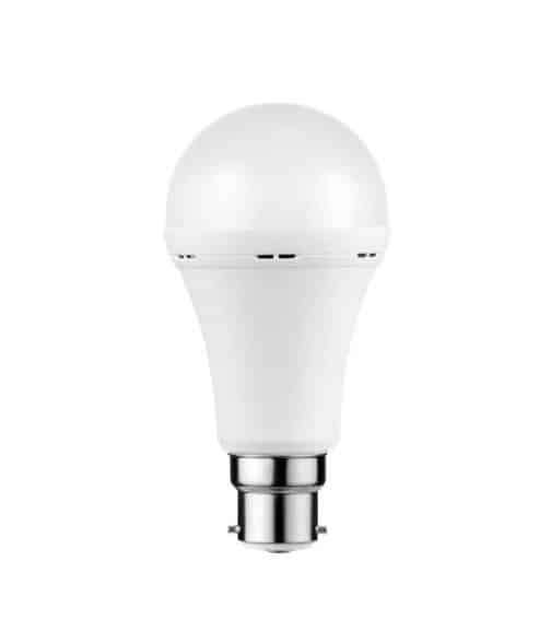 Switched 5W A60 Rechargeable B22  Bulb Warm White