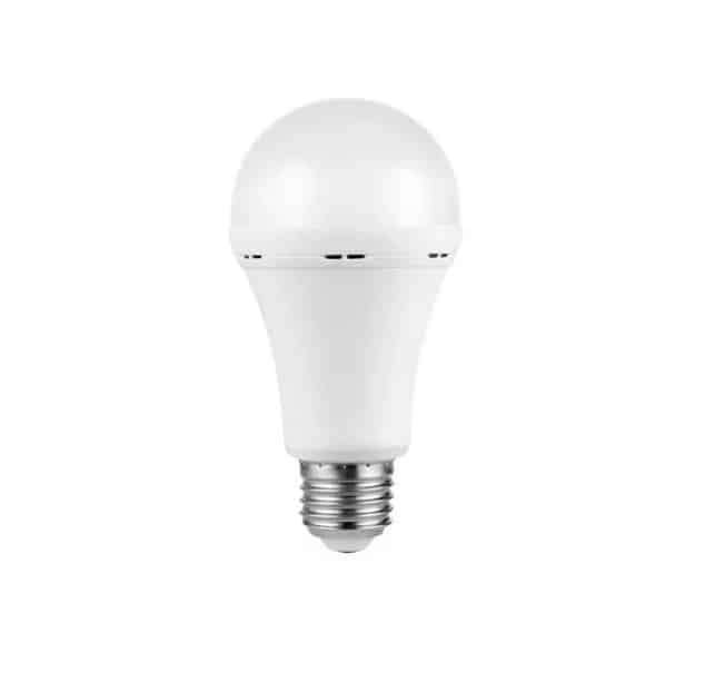 Switched 5W A60 Rechargeable E27  Bulb Cool White