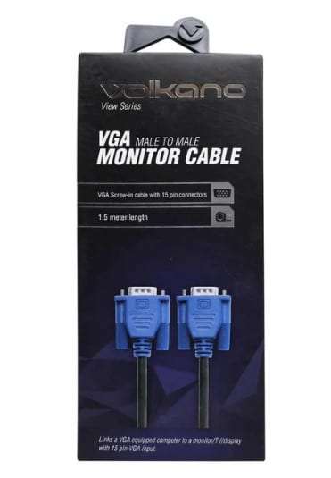 Volkano View series VGA cable 1.5 meter - black