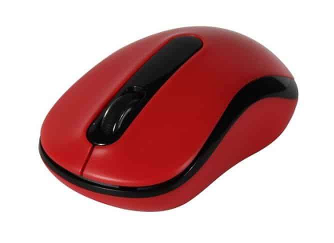 Volkano Vector Vivid series wireless mouse  Red 2020