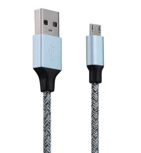 Volkano Fashion series cable Micro USB 1.8m assorted