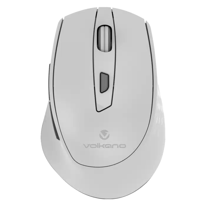 Volkano Chrome Series 2.4Ghz Wireless Ergonomic - Grey