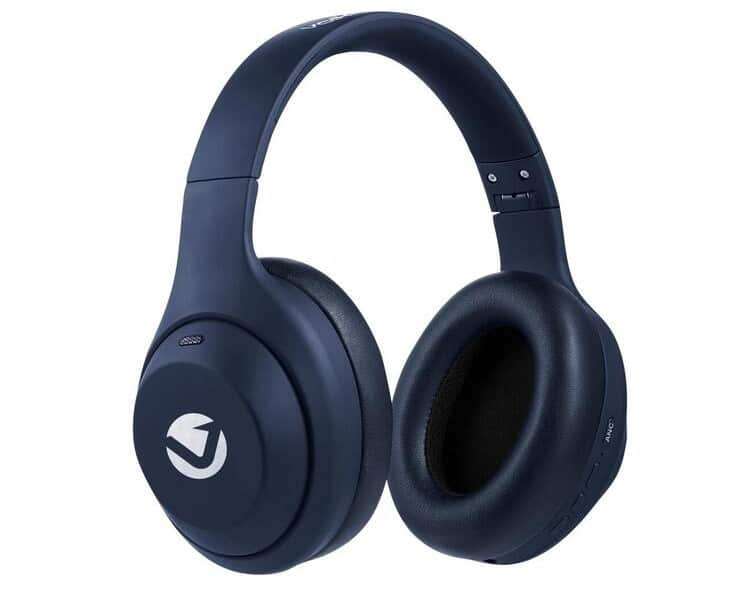 Volkano SoundSweeper Series Active Noise Cancelling bluetooth Headphones - Blue