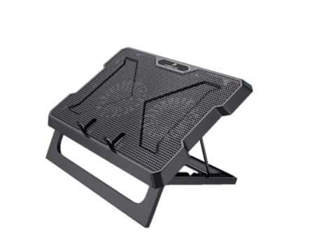 Volkano Crisp Series Upright 45 Degree Cooling Pad Dual Fan