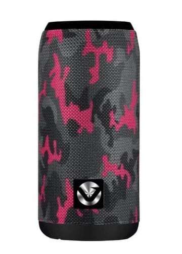 Volkano Stella Series Bluetooth Speaker - Pink Camo design