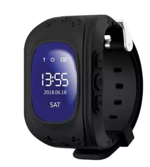 Volkano Kids Find Me Series Children's GPS Tracking watch-Black