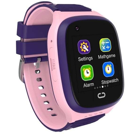 Volkano Find Me 4G series GPS Tracking Watch with Camera - Pink