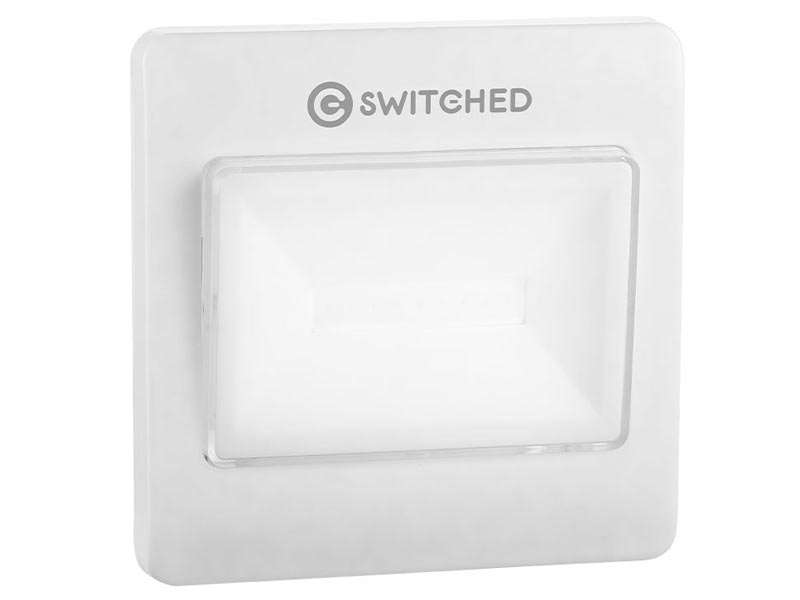 Switched 120 Lumen LED Light Switch - White