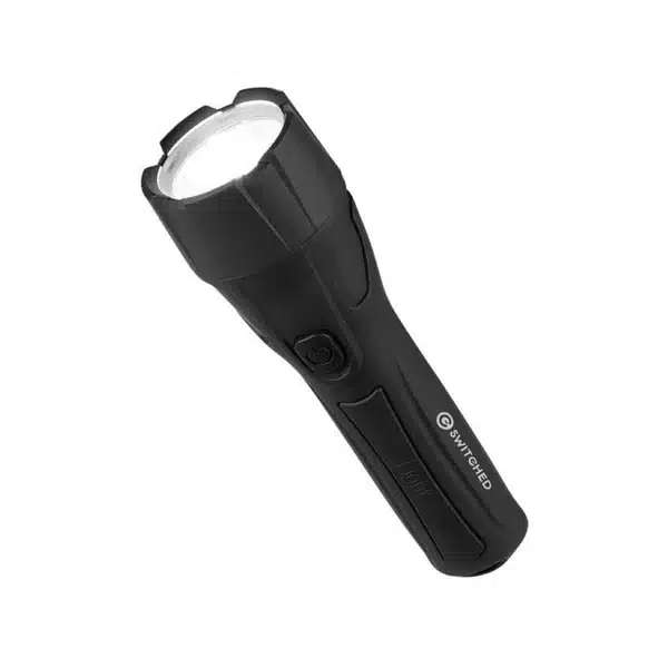 Switched 65 Lumen Flashlight - Black